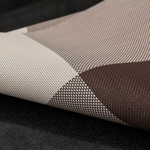 Anti-Slip Fashion Heat Insulated PVC Dining Table Kitchen Tableware Pad Mat