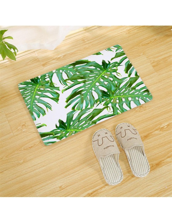 Add 40*60CM thick foot pad to the tropical rain forest memory resilient mat door mat 1