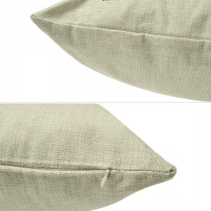Household hold pillow case JFL cotton and linen pillow