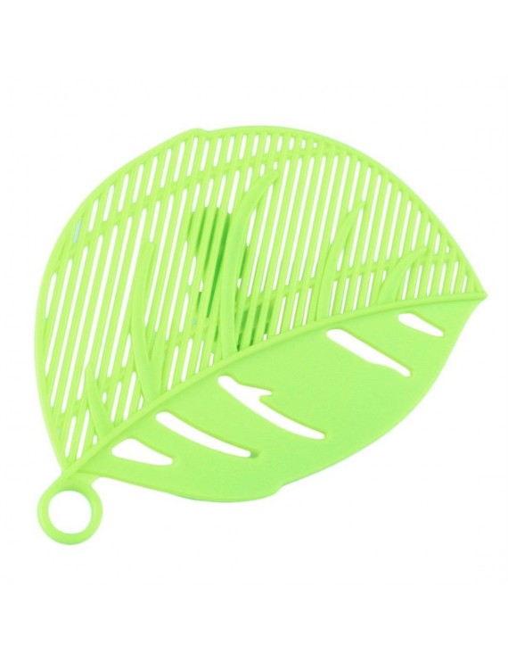 Leaf Shape Rice Wash Sieve Beans Peas Cleaning Gadget Kitchen Clips Tools