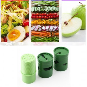 Easy Veggie Spiral Cutter Slicer Peeler Grater Fruit Vegetable Garnish HOT