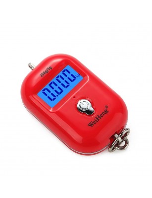 25Kg/5g Digital Hanging Scale LCD Backlight Mini Pocket Scales Kitchen Tool