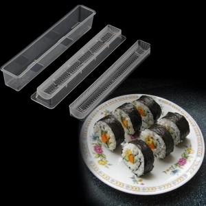Sushi Roll Rice Maker Mould Roller Mold DIY Non-stick Easy Chef Kitchen