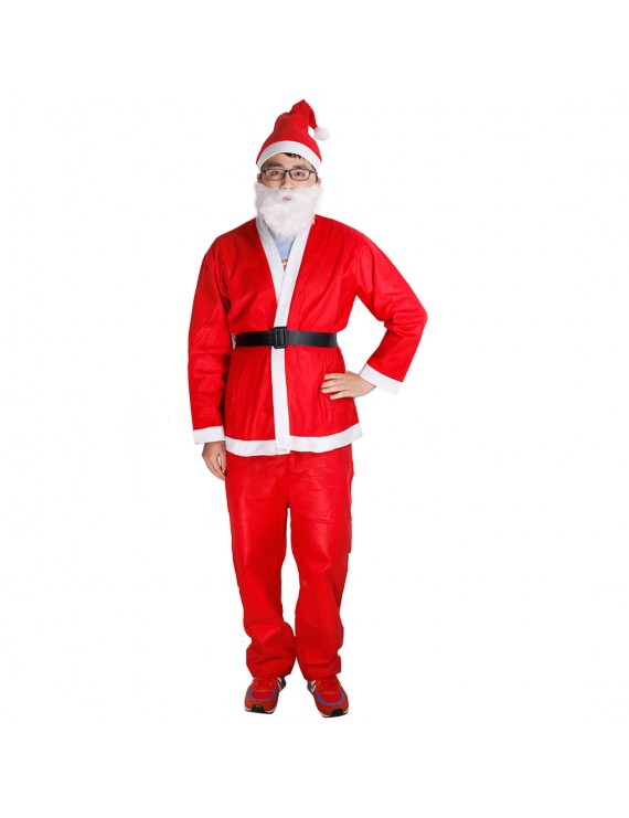 Christmas Gift Santa Suit for Male Cosplay Costume