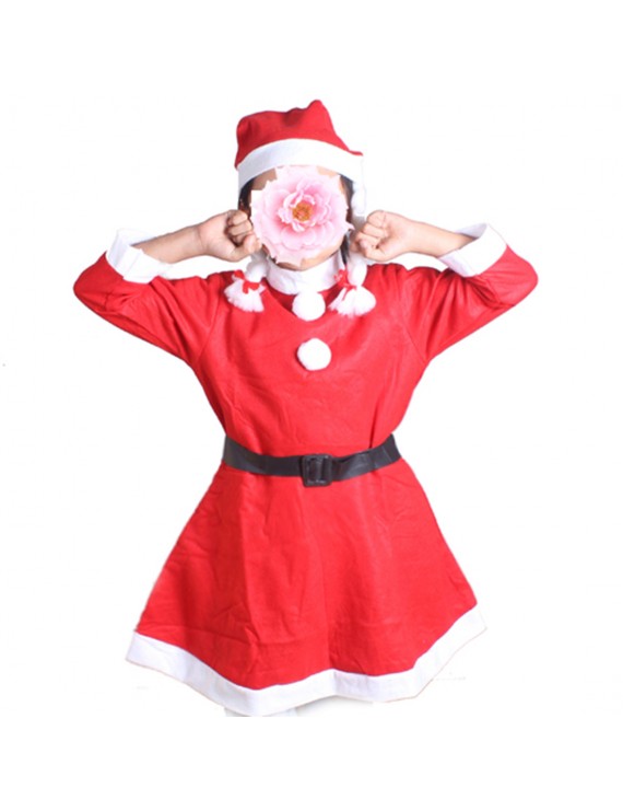 Christmas Gift Santa Suit for Girl Cosplay Costume