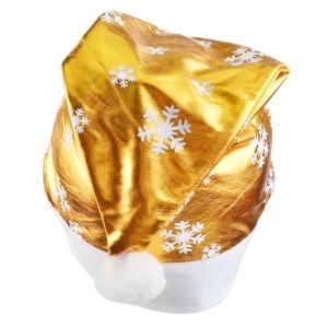 Christmas Golden Hat for Adults and Children