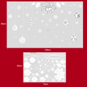 Christmas Window Sticker Wall Sticker Decor Removable Snowflake Decal XL702